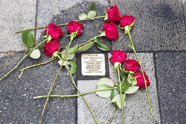 Ulrich Simons - Stolperstein Hans Rosenberg
